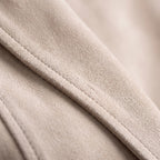 Women's belted shawl collar jacket with long sleeves