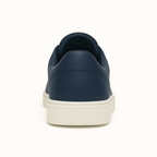 Low-top slip-on sneakers with rounded toes, elasticated panels and contrast layered soles