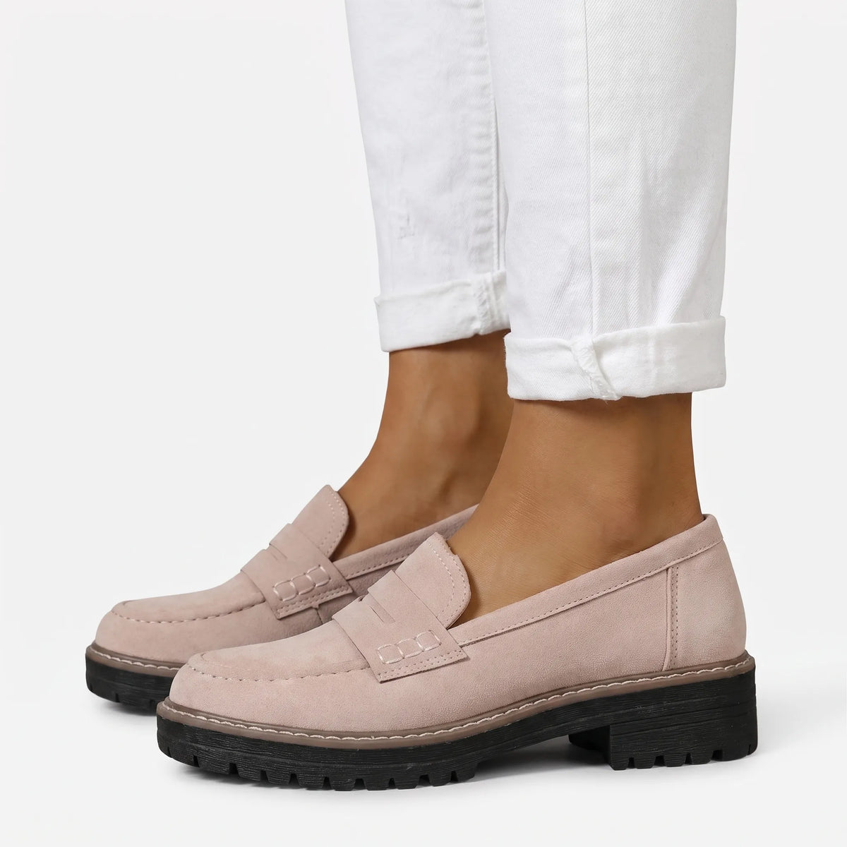 LuminaLoaf  - Slip-On Womens Loafers Daily Office Wear
