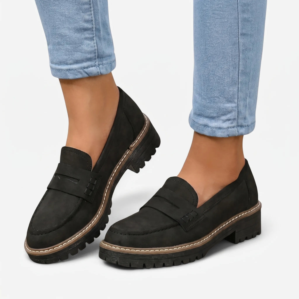 LuminaLoaf  - Slip-On Womens Loafers Daily Office Wear