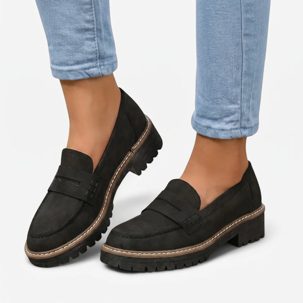 LuminaLoaf  - Slip-On Womens Loafers Daily Office Wear