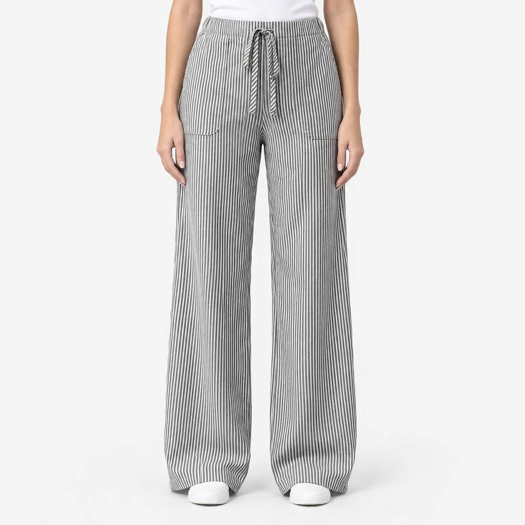 Maritima  - Striped Wide Leg Trousers Casual Weekend Wear