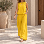 Marli  - Sleeveless Co Ord Set Casual Summer Outings