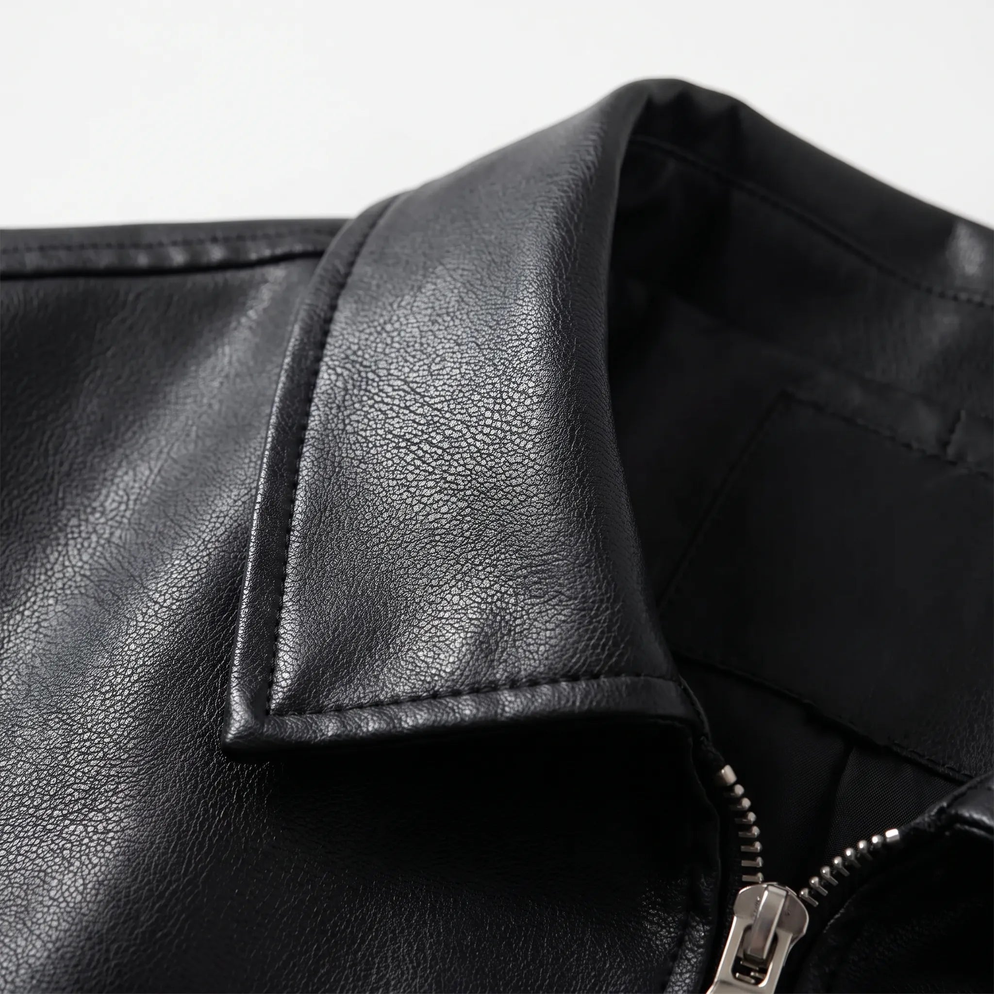 Mattara  - Smooth Matte Front-Zip Jacket Everyday Layering