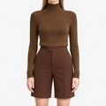 Mellora  - Slim Fit Turtleneck Jumper Layering In Autumn
