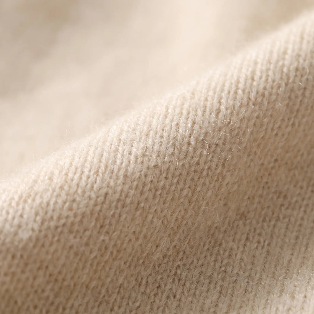 Merinova  - Sleeveless Roll-Neck Knitted Tank Top Layering Over Shirts