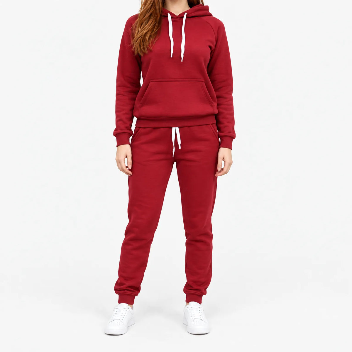 Monyth  - Two-Piece Hooded Tracksuit Set Relaxing At Home