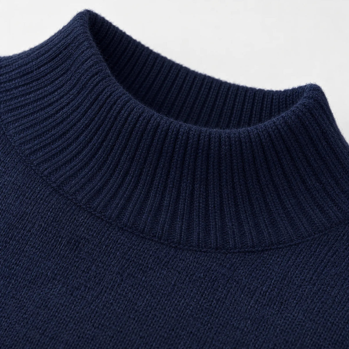 Navilla  - Elegant Mock Neck Pullover Layering For Colder Days