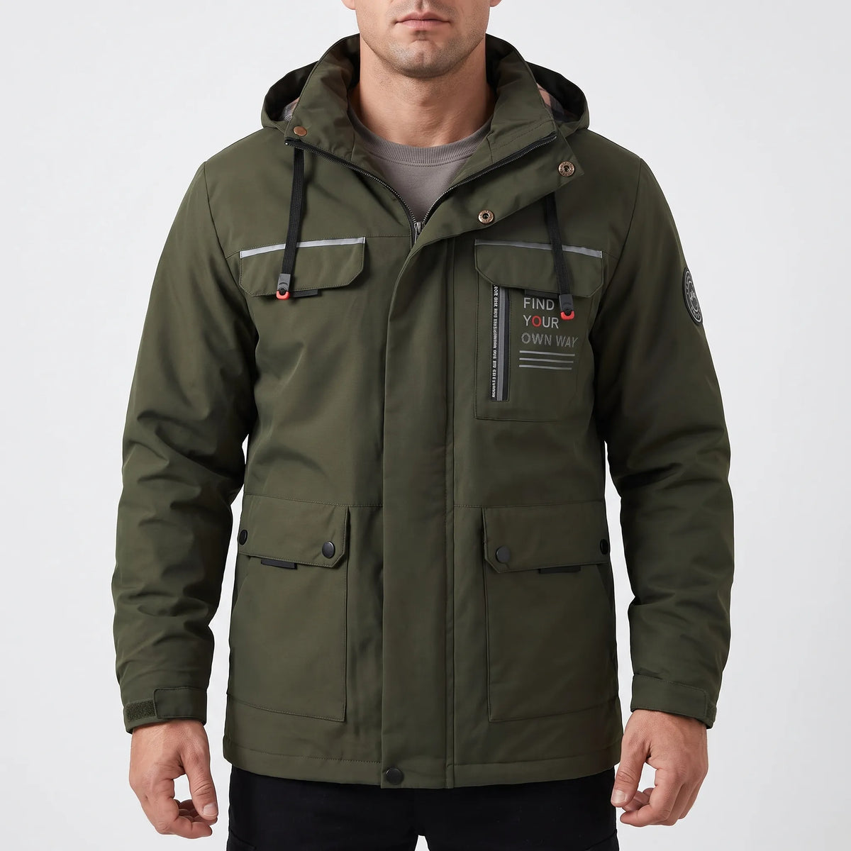 Nordfall  - Men's Water-Repellent Winter Jacket Outdoor Activities
