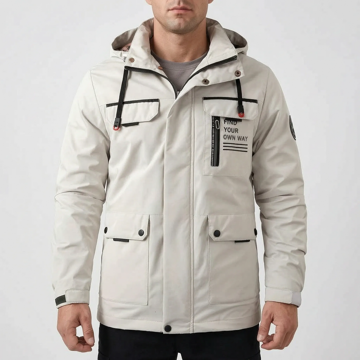 Nordfall  - Men's Water-Repellent Winter Jacket Outdoor Activities