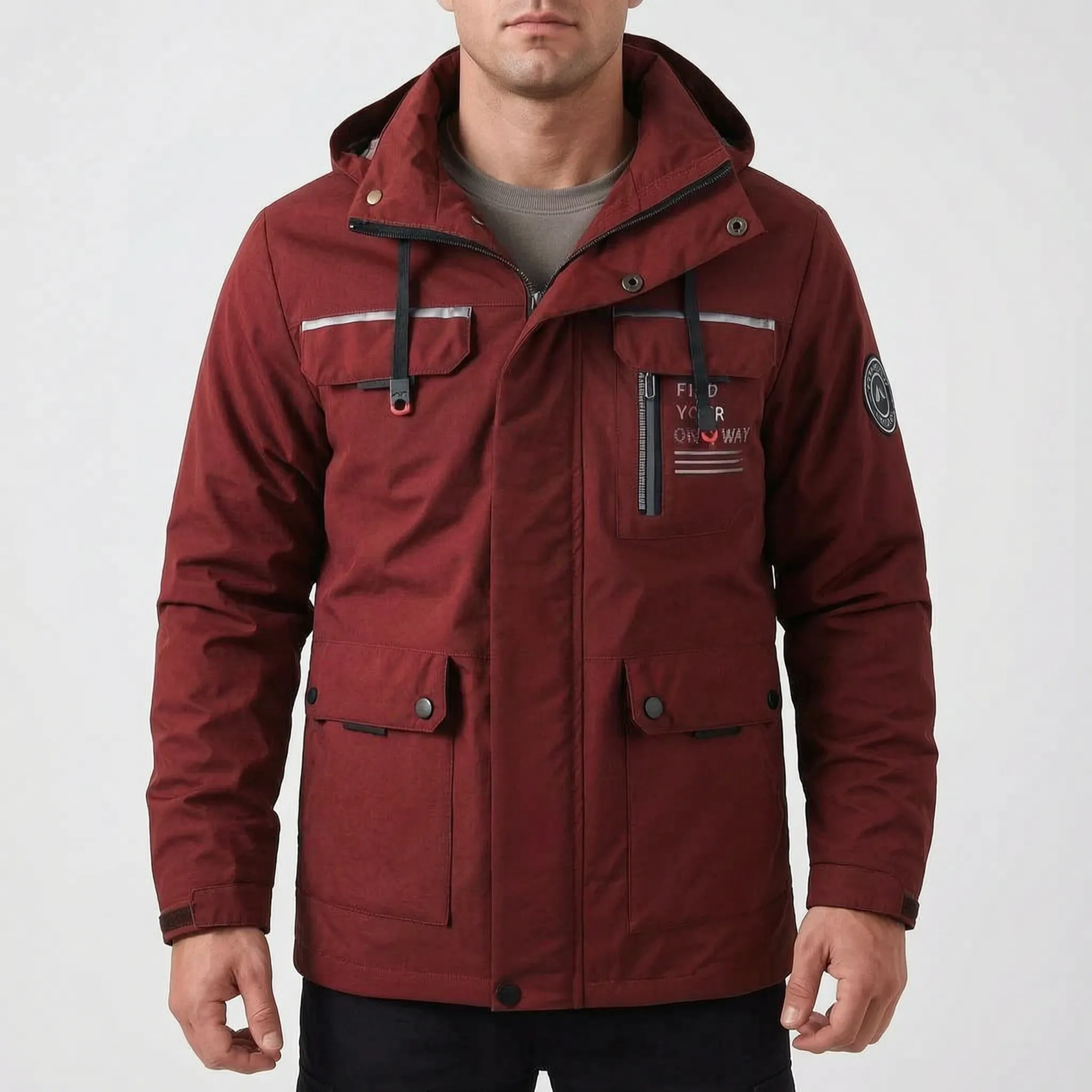 Nordfall  - Men's Water-Repellent Winter Jacket Outdoor Activities