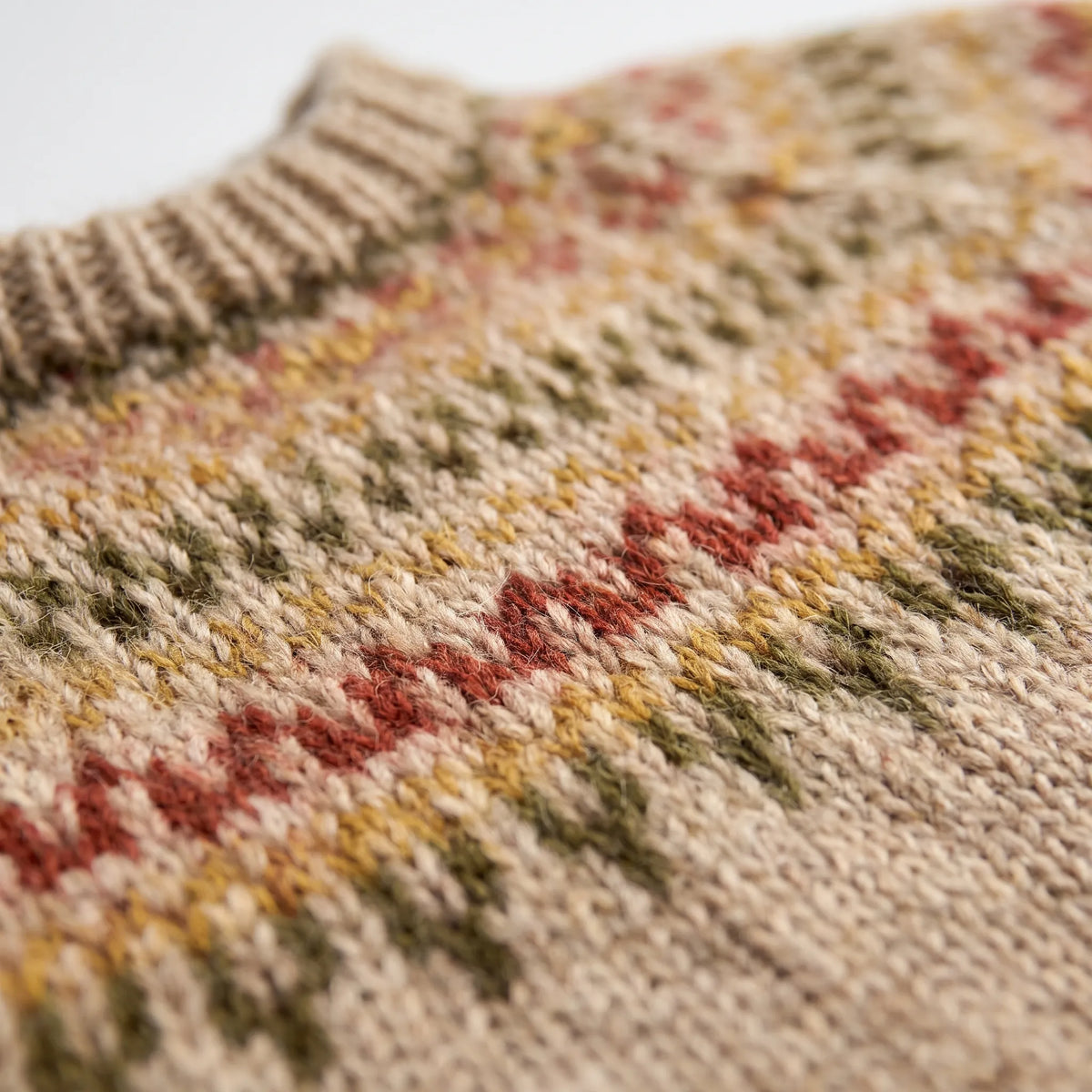 Nordikola  - Knitted Sweater Cold Weather Layering