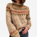 Nordikola  - Knitted Sweater Cold Weather Layering