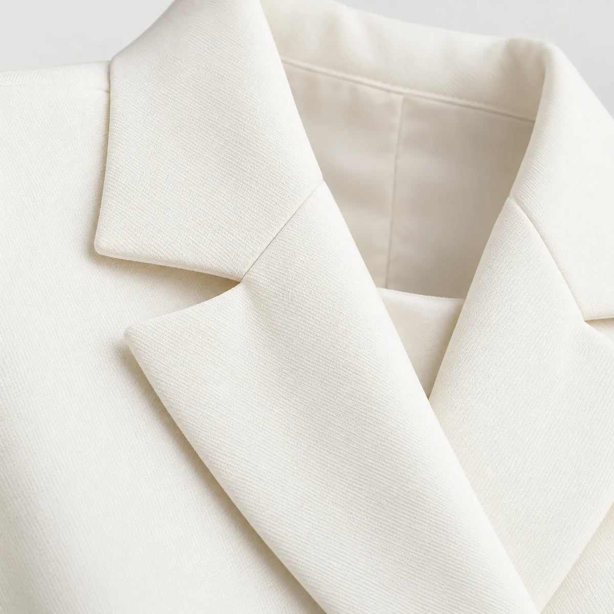 Novare  - Structured Cropped Jacket Layering Over Dresses