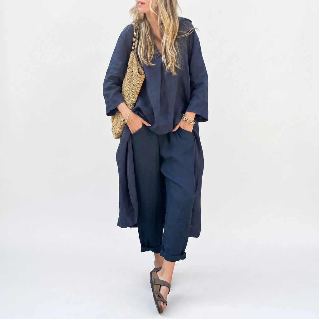 Novaris  - Loose Fit Two Piece Set Casual Outings