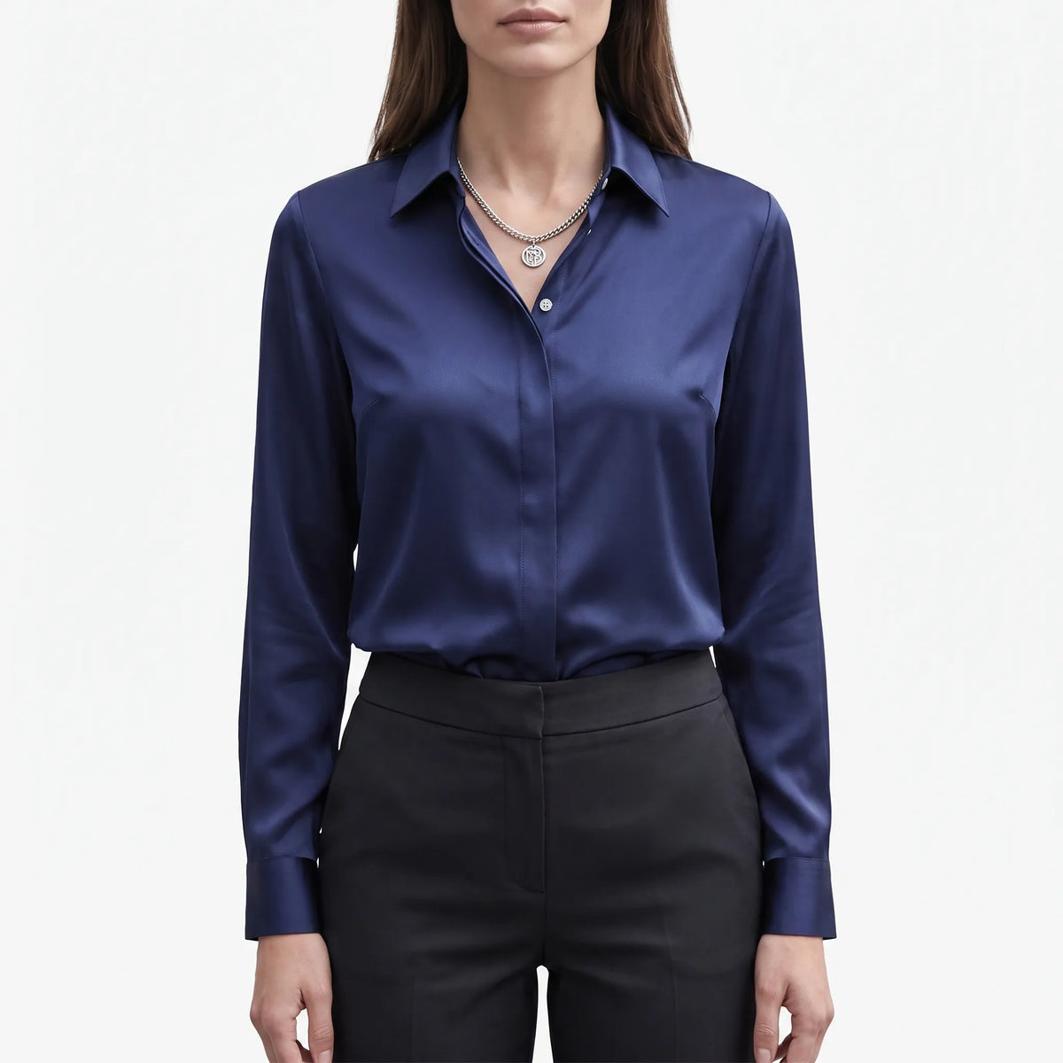 Novella  - Long Sleeve Button Up Shirt Office Attire