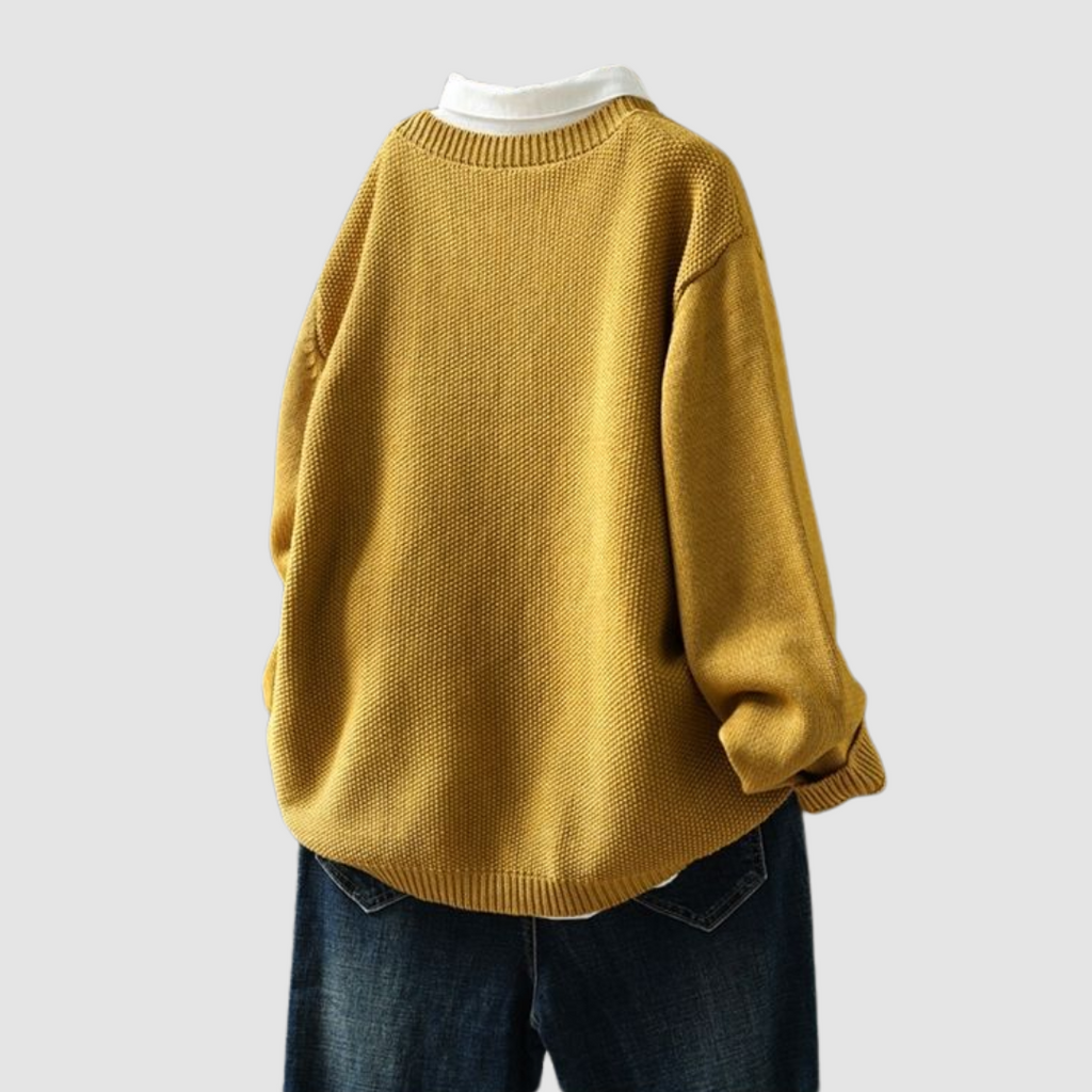 Women's textured knit cardigan with button front and chest pocket
