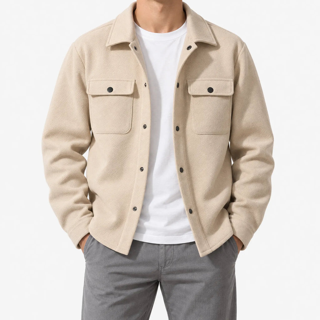 Overshire  - Men's Overshirt Layering Over T-Shirts