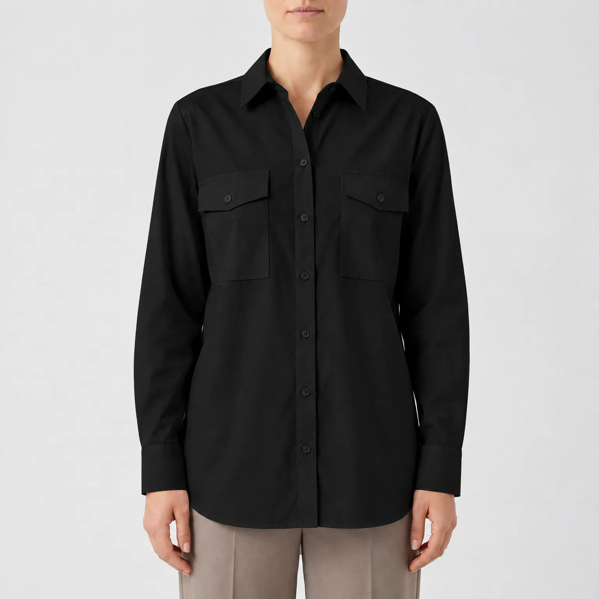 Oxbryte  - Long Sleeve Women's Shirt Office Attire