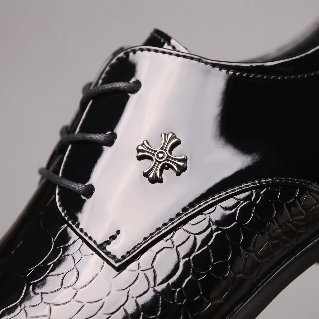 Oxfords  - Pointed Toe Formal Lace-Up Shoes Wedding Ceremonies