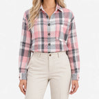 Plado  - Ladies Check Shirt Everyday Casual Wear