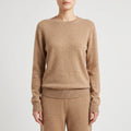 Plaisia  - Seamless Crew-Neck Knit Jumper Everyday Layering