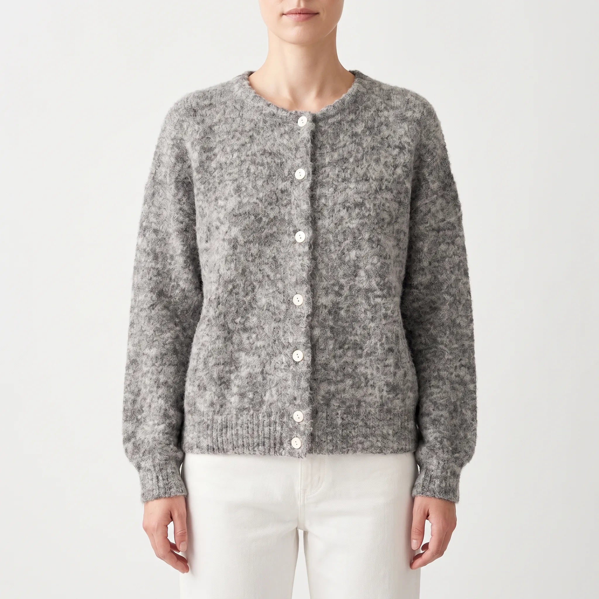 PlumyCardi  - Relaxed Fit Knit Cardigan Autumn Layering