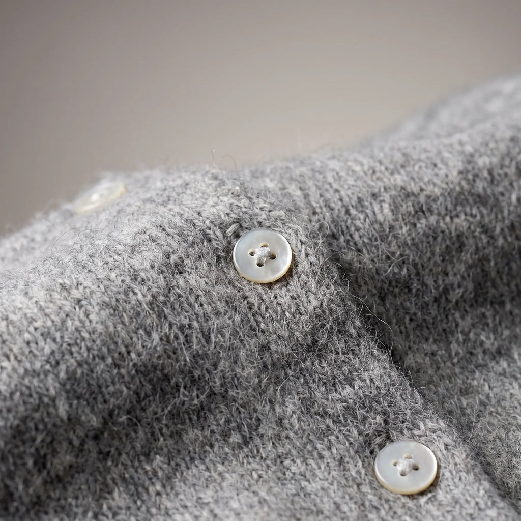 PlumyCardi  - Relaxed Fit Knit Cardigan Autumn Layering