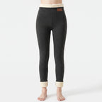 PlushLegs  - High-Waisted Thermal Leggings Winter Layering