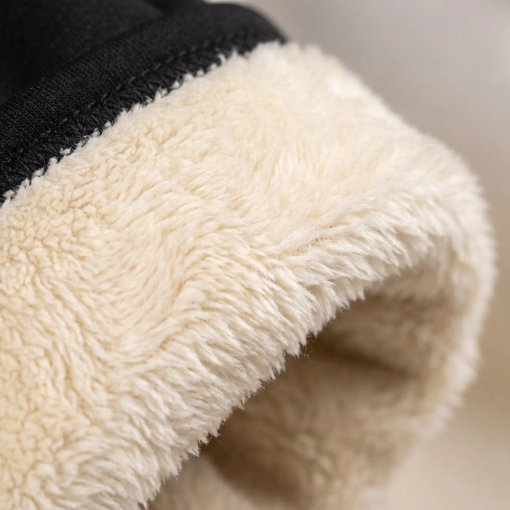 PlushLegs  - High-Waisted Thermal Leggings Winter Layering