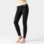 PlushLegs  - High-Waisted Thermal Leggings Winter Layering