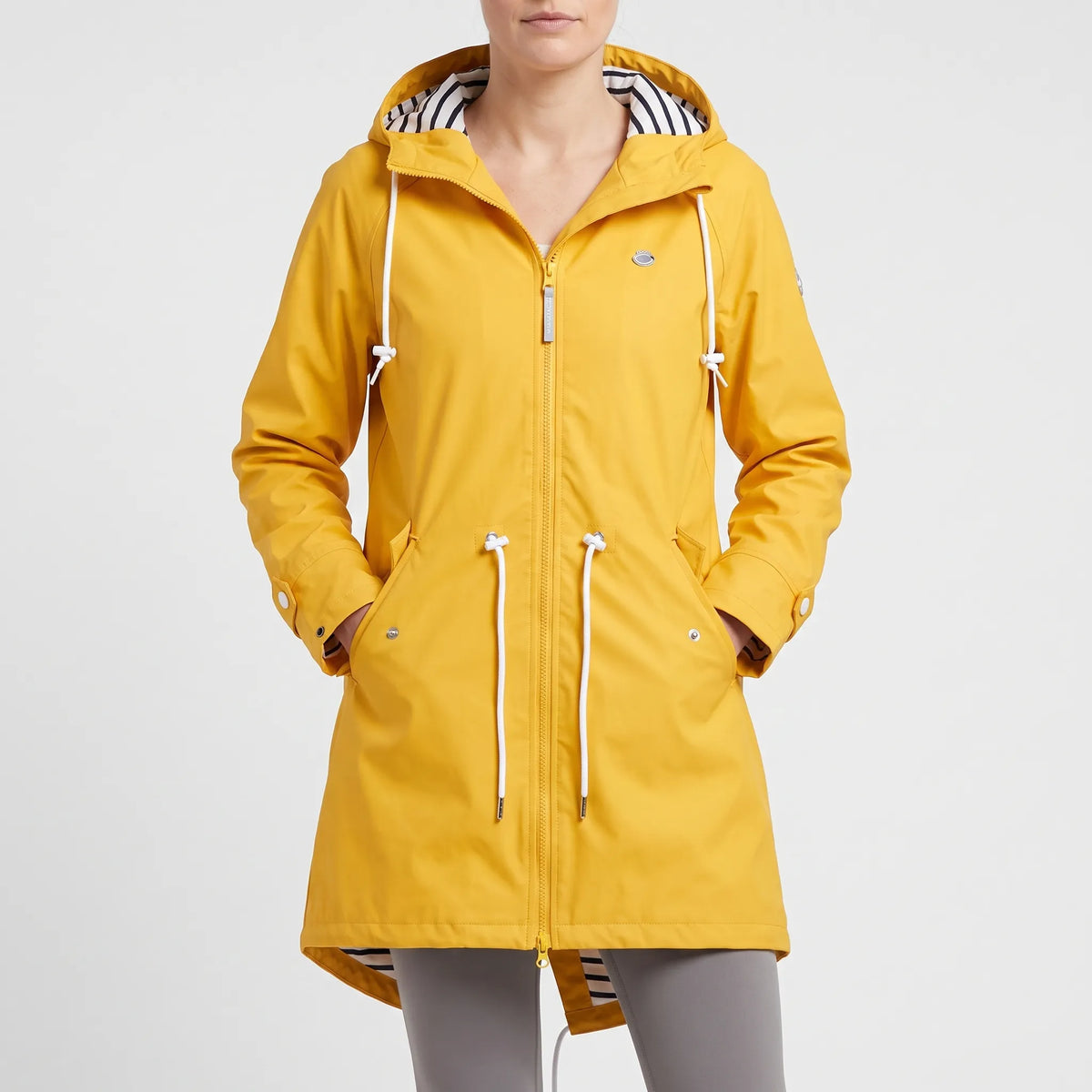 Pluvio  - Hooded Raincoat For Women Rainy Commutes