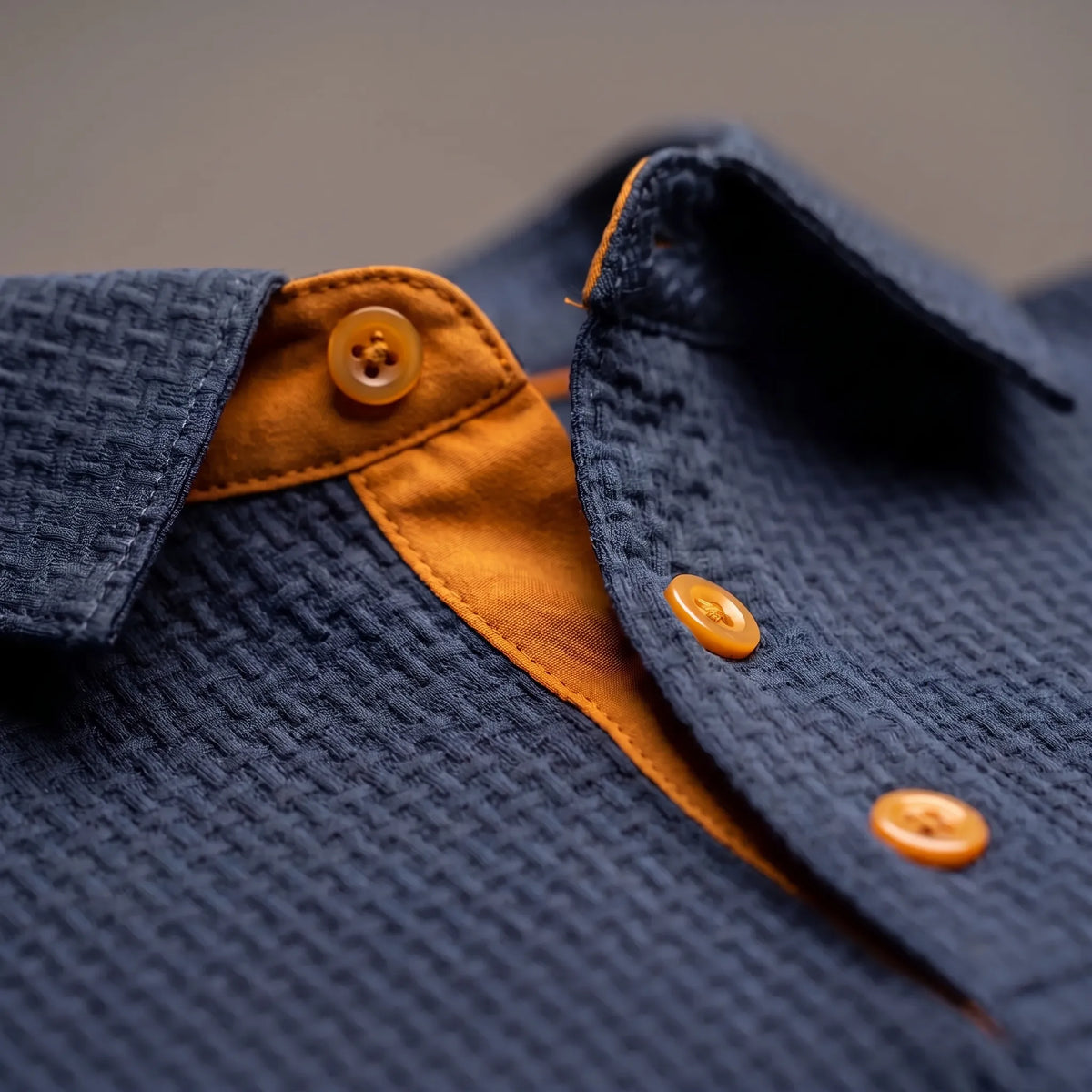 Poldano  - Textured Short-Sleeve Men's Polo Shirt Smart-Casual Dressing