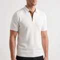 Poldano  - Textured Short-Sleeve Men's Polo Shirt Smart-Casual Dressing