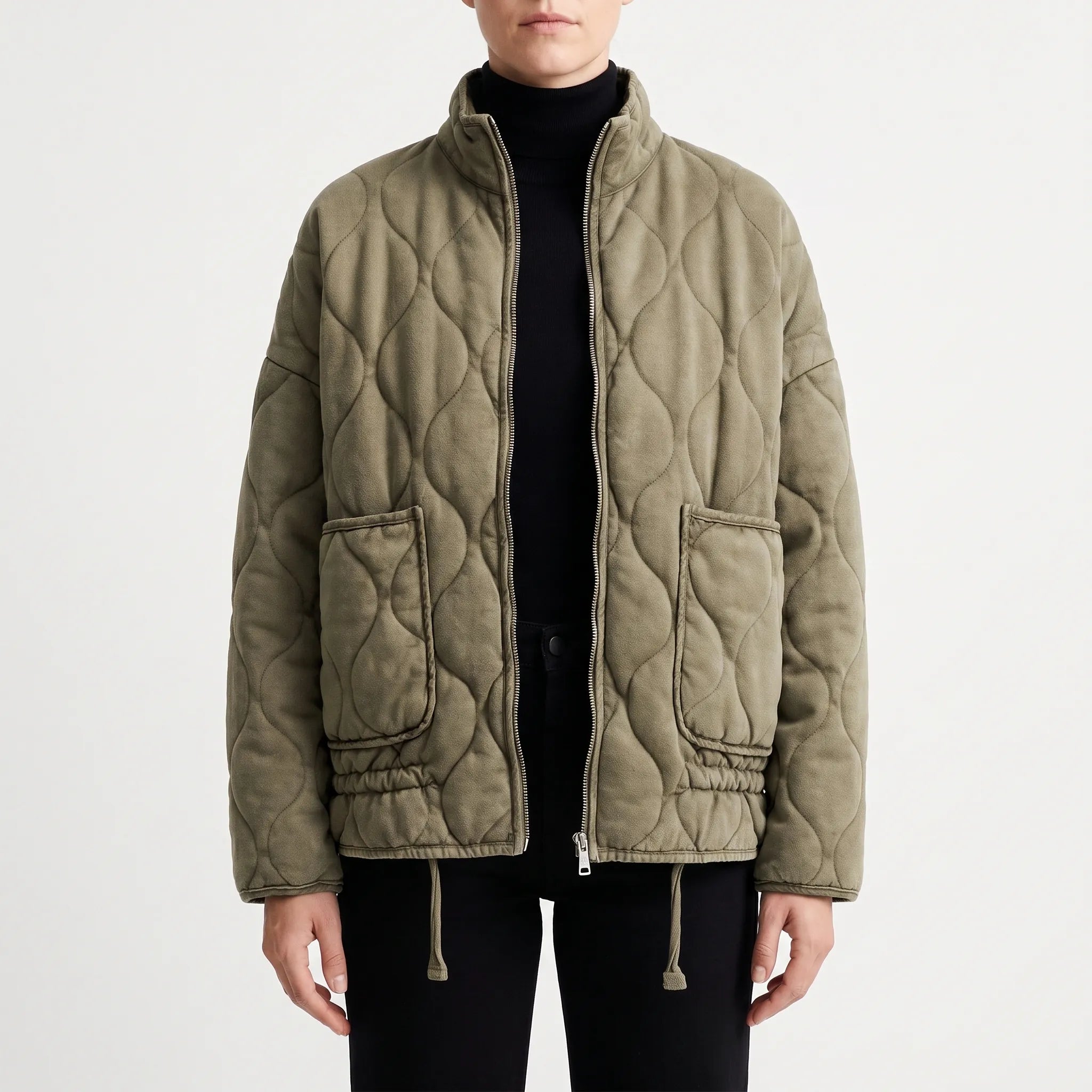 Quilona  - Lightweight Onion-Quilted Women's Jacket Layering Over Knitwear