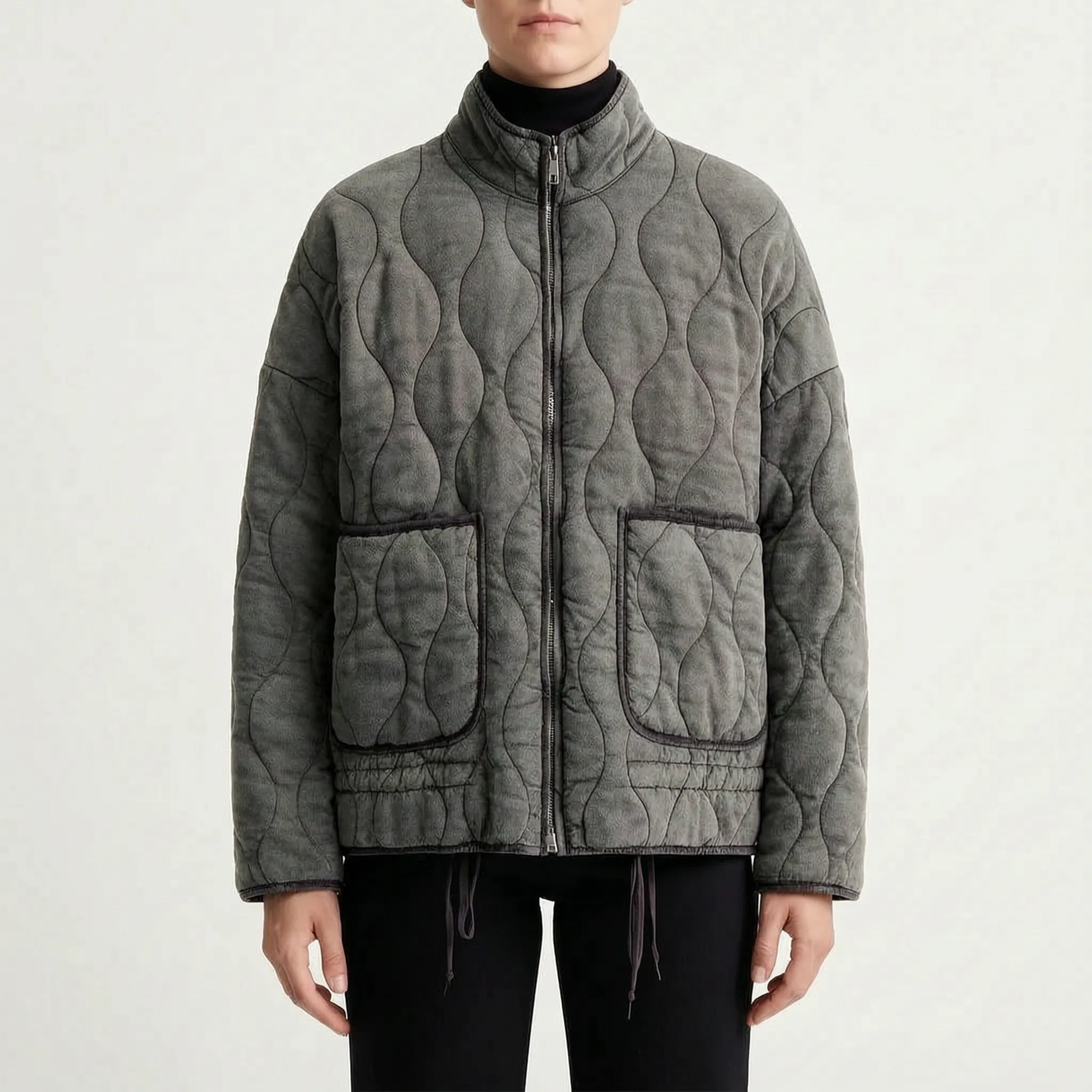 Quilona  - Lightweight Onion-Quilted Women's Jacket Layering Over Knitwear