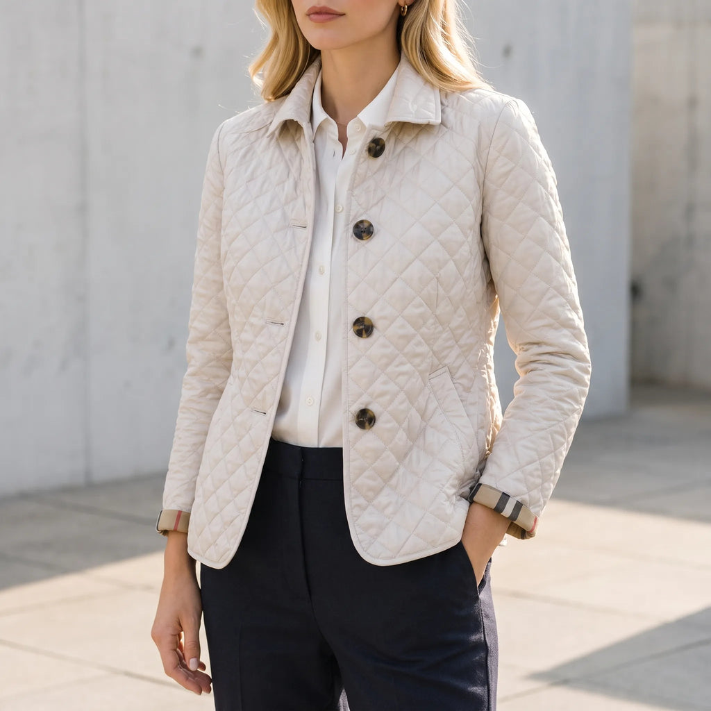 Quilten  - Ladies Lightweight Quilted Jacket Everyday Commuting