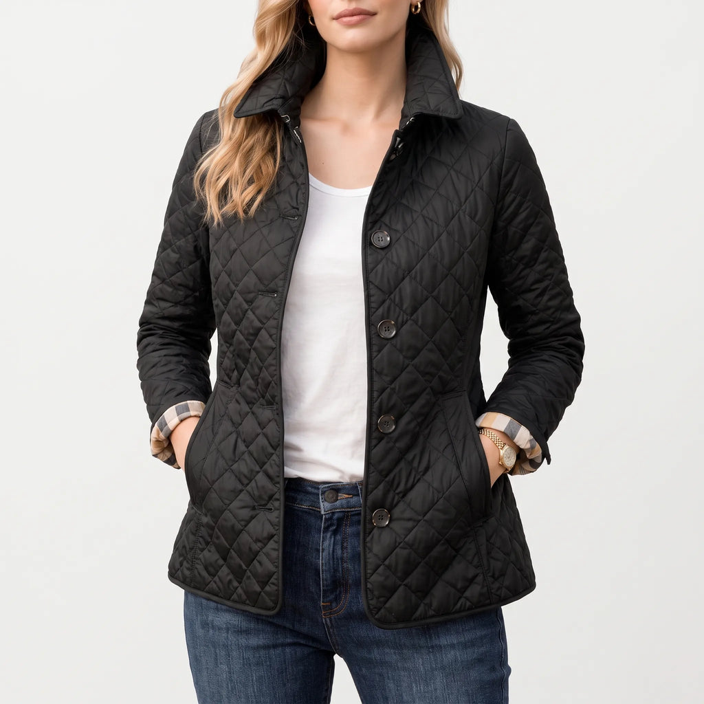 Quilten  - Ladies Lightweight Quilted Jacket Everyday Commuting