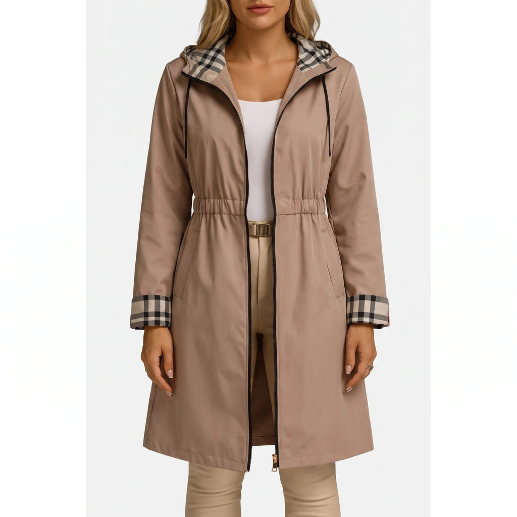 RainCore  - Hooded Raincoat Womens Daily Commute