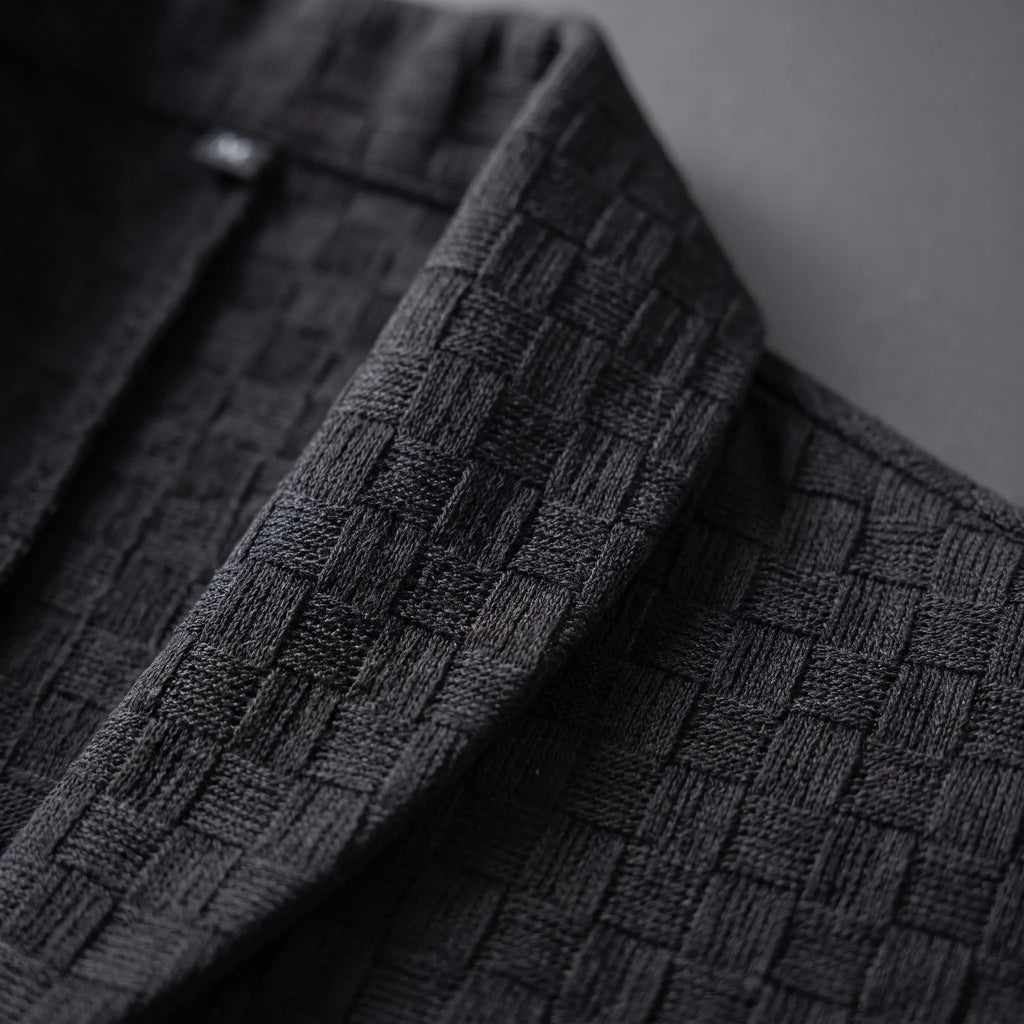 ResortDuo  - Men's Textured Co-Ord Set Weekend Brunch