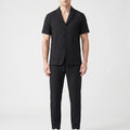 ResortDuo  - Men's Textured Co-Ord Set Weekend Brunch