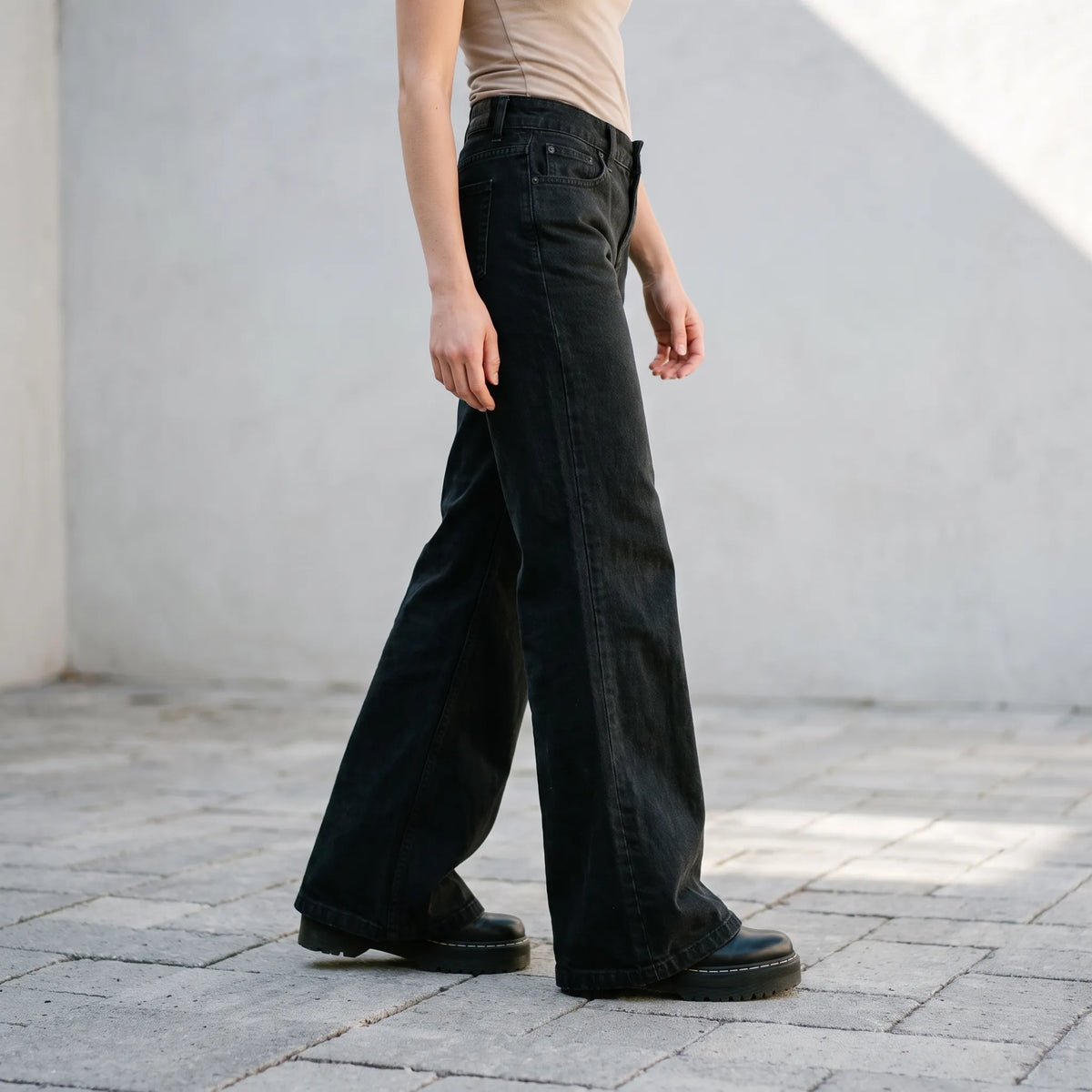 RetroFlare  - Low Waist Flare Jeans Casual Weekend Wear