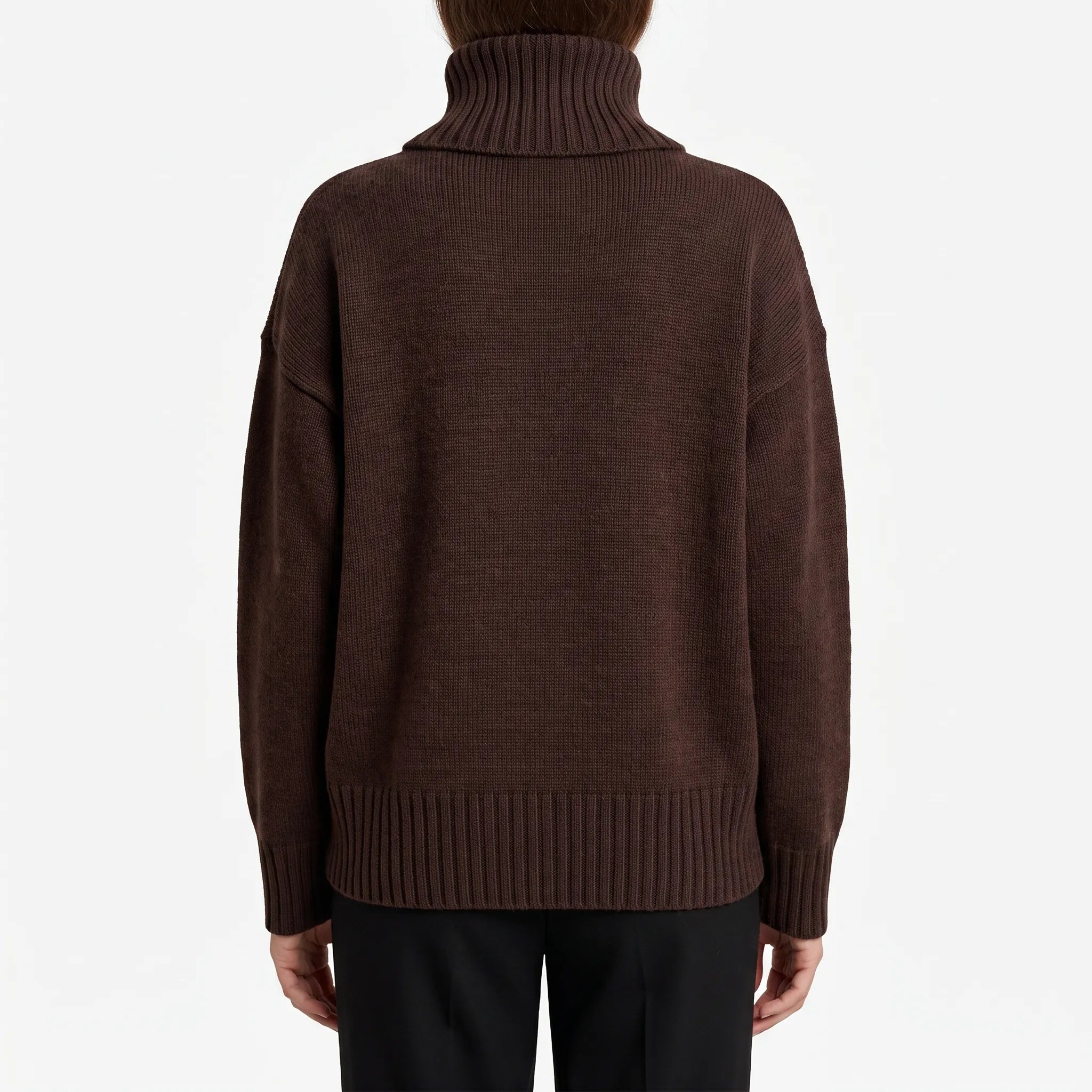 Rollford  - Womens Roll Neck Oversized Jumper Autumn Layering