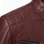 Rougeta  - Slim Fit Biker Jacket Layering Over Dresses