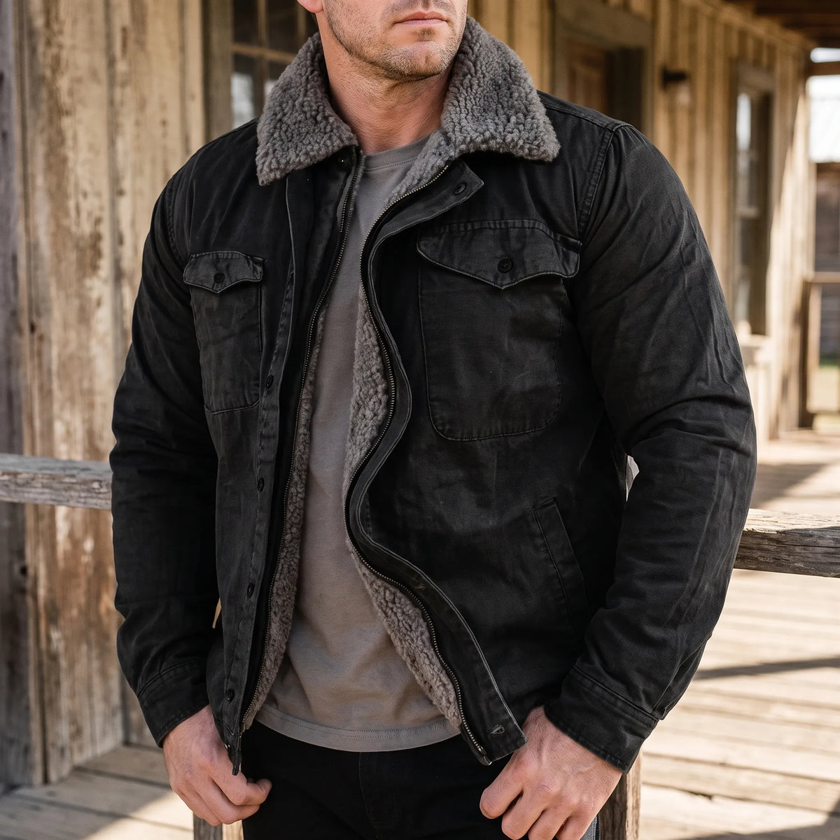 Rovik  - Western Style Winter Jacket Cold Weather Wear