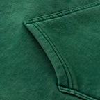 Men's oversized plain hoodie with hooded neckline, long sleeves and kangaroo pocket