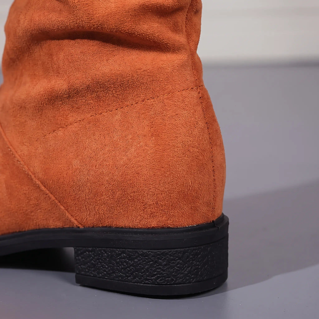 Ruchella  - Women's Knee High Slouch Boots Everyday Casual Wear