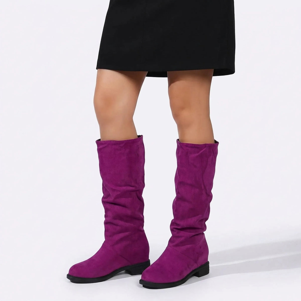 Ruchella  - Women's Knee High Slouch Boots Everyday Casual Wear