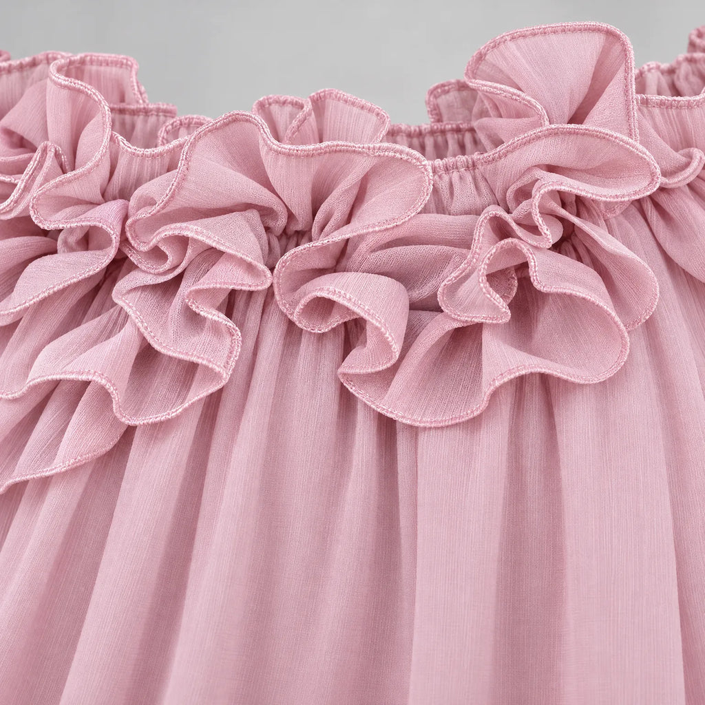 Serina  - Ruffled Off Shoulder Top Summer Styling