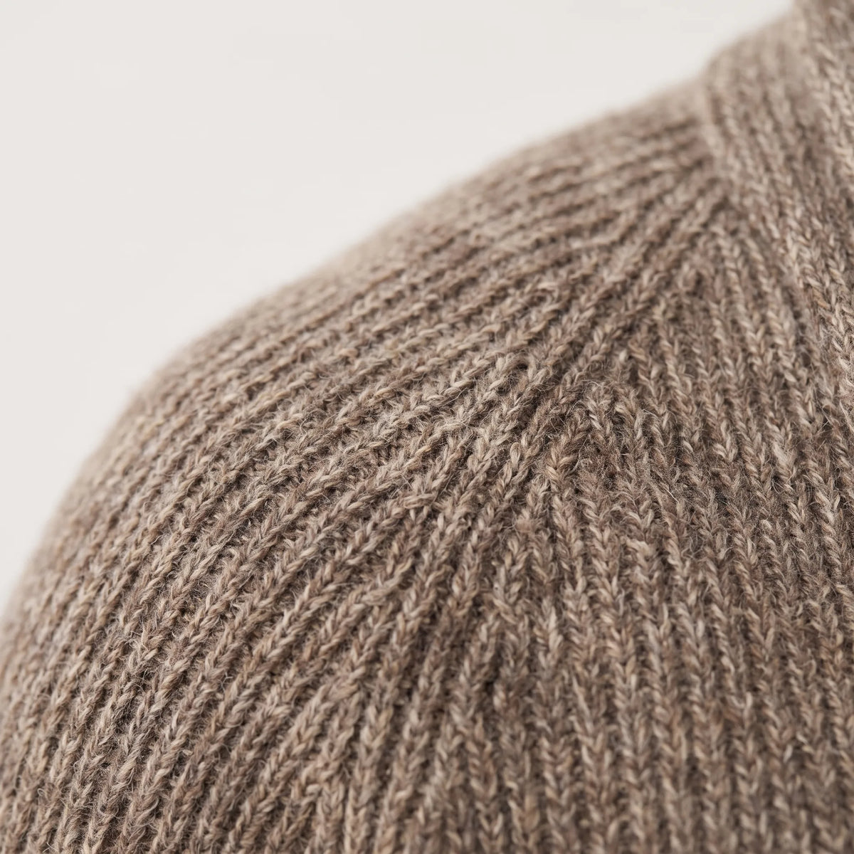 Men's ribbed knit cardigan with shawl collar and button front